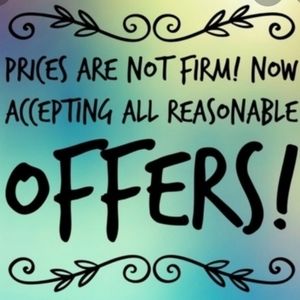 Feel free to make me an offer....